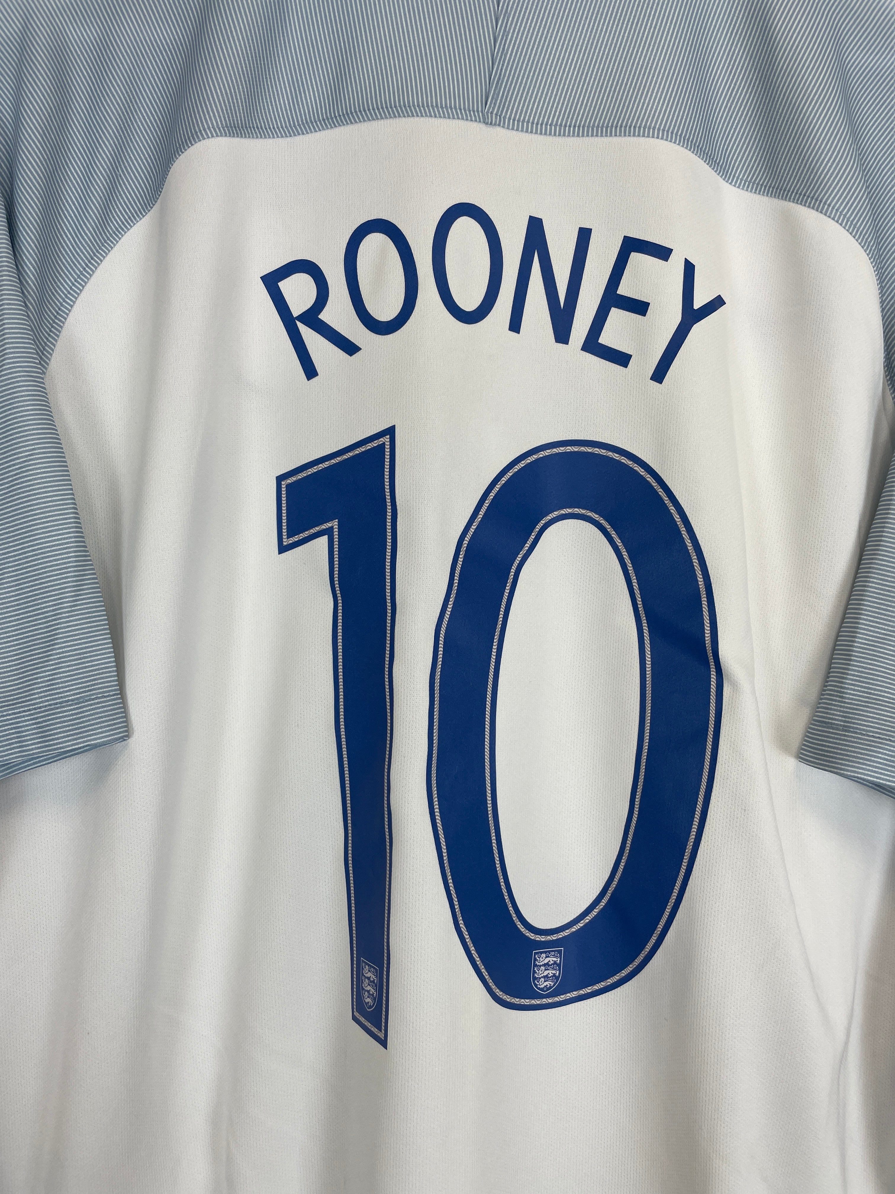 Shop 2016/17 ENGLAND ROONEY #10 HOME SHIRT (XXL) NIKE, classic football shirts, vintage football shirts & retro soccer jerseys at Cult Kits