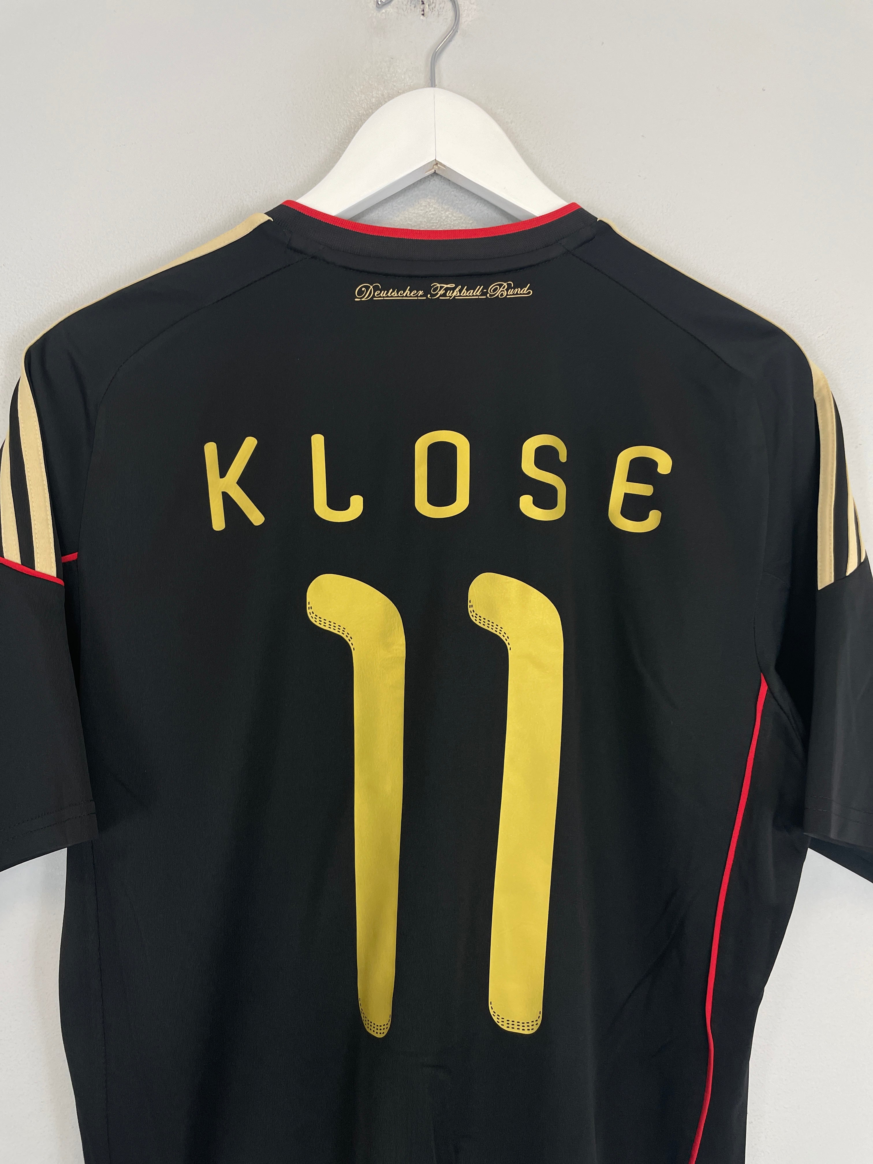 Shop 2010/11 GERMANY KLOSE #11 AWAY SHIRT (M) ADIDAS, classic football shirts, vintage football shirts & retro soccer jerseys at Cult Kits