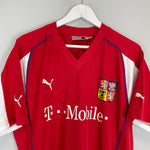 Shop 2003/04 CZECH REPUBLIC HOME SHIRT (XL) PUMA, classic football shirts, vintage football shirts & retro soccer jerseys at Cult Kits