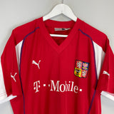 Shop 2003/04 CZECH REPUBLIC HOME SHIRT (XL) PUMA, classic football shirts, vintage football shirts & retro soccer jerseys at Cult Kits