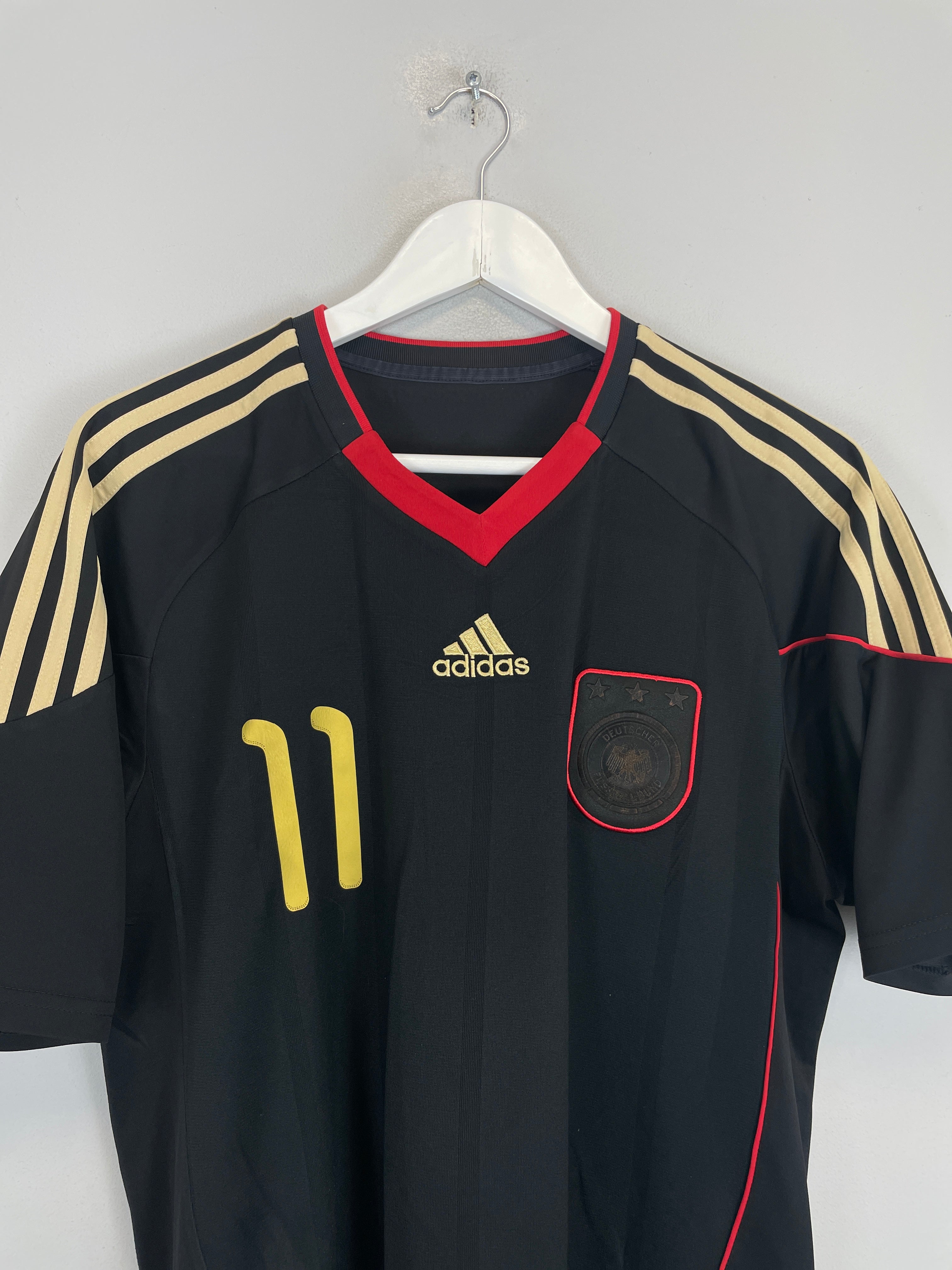 Shop 2010/11 GERMANY KLOSE #11 AWAY SHIRT (M) ADIDAS, classic football shirts, vintage football shirts & retro soccer jerseys at Cult Kits
