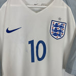 Shop 2016/17 ENGLAND ROONEY #10 HOME SHIRT (XXL) NIKE, classic football shirts, vintage football shirts & retro soccer jerseys at Cult Kits