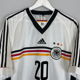 1998/00 GERMANY BIERHOFF #20 HOME SHIRT (L) ADIDAS