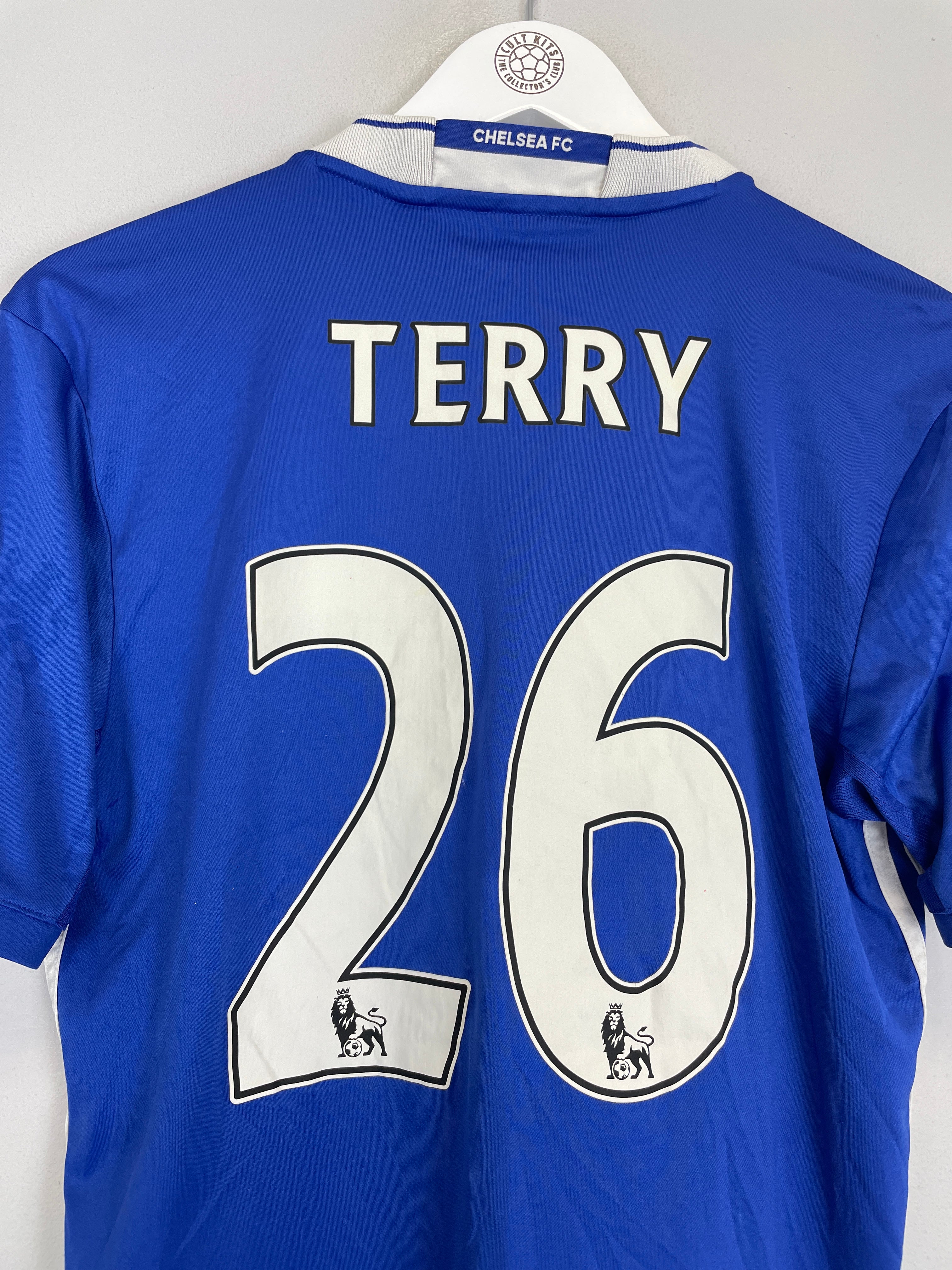 Shop 2016/17 CHELSEA TERRY #26 HOME SHIRT (S) ADIDAS, classic football shirts, vintage football shirts & retro soccer jerseys at Cult Kits