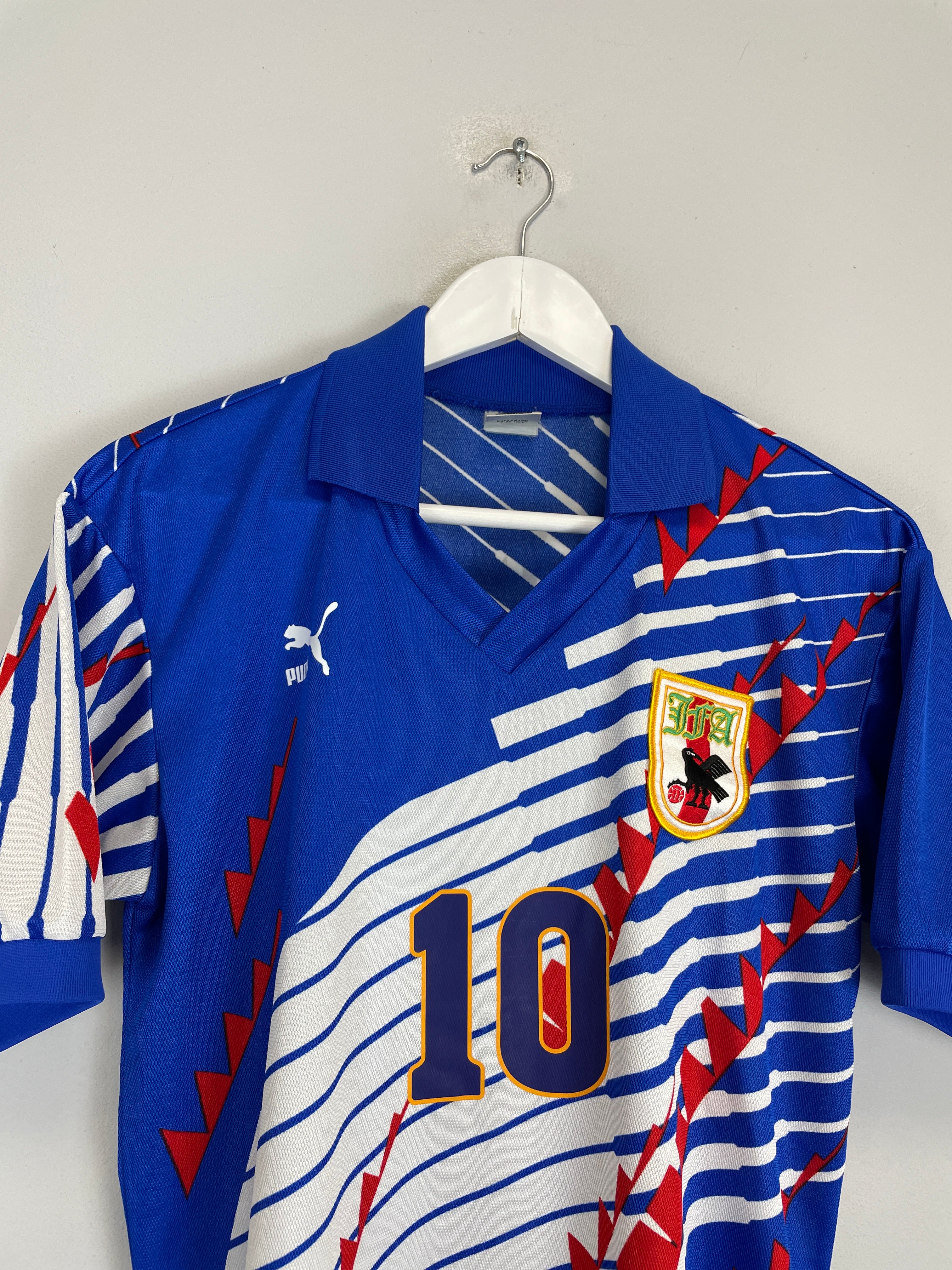 Shop 1994/96 JAPAN RAMOS #10 HOME SHIRT (S) PUMA, classic football shirts, vintage football shirts & retro soccer jerseys at Cult Kits