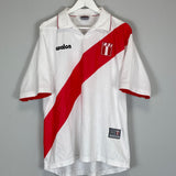 Shop 2002/03 PERU HOME SHIRT (XL) WALON, classic football shirts, vintage football shirts & retro soccer jerseys at Cult Kits