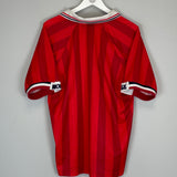 Shop 1998/00 NORWAY HOME SHIRT (L) UMBRO, classic football shirts, vintage football shirts & retro soccer jerseys at Cult Kits