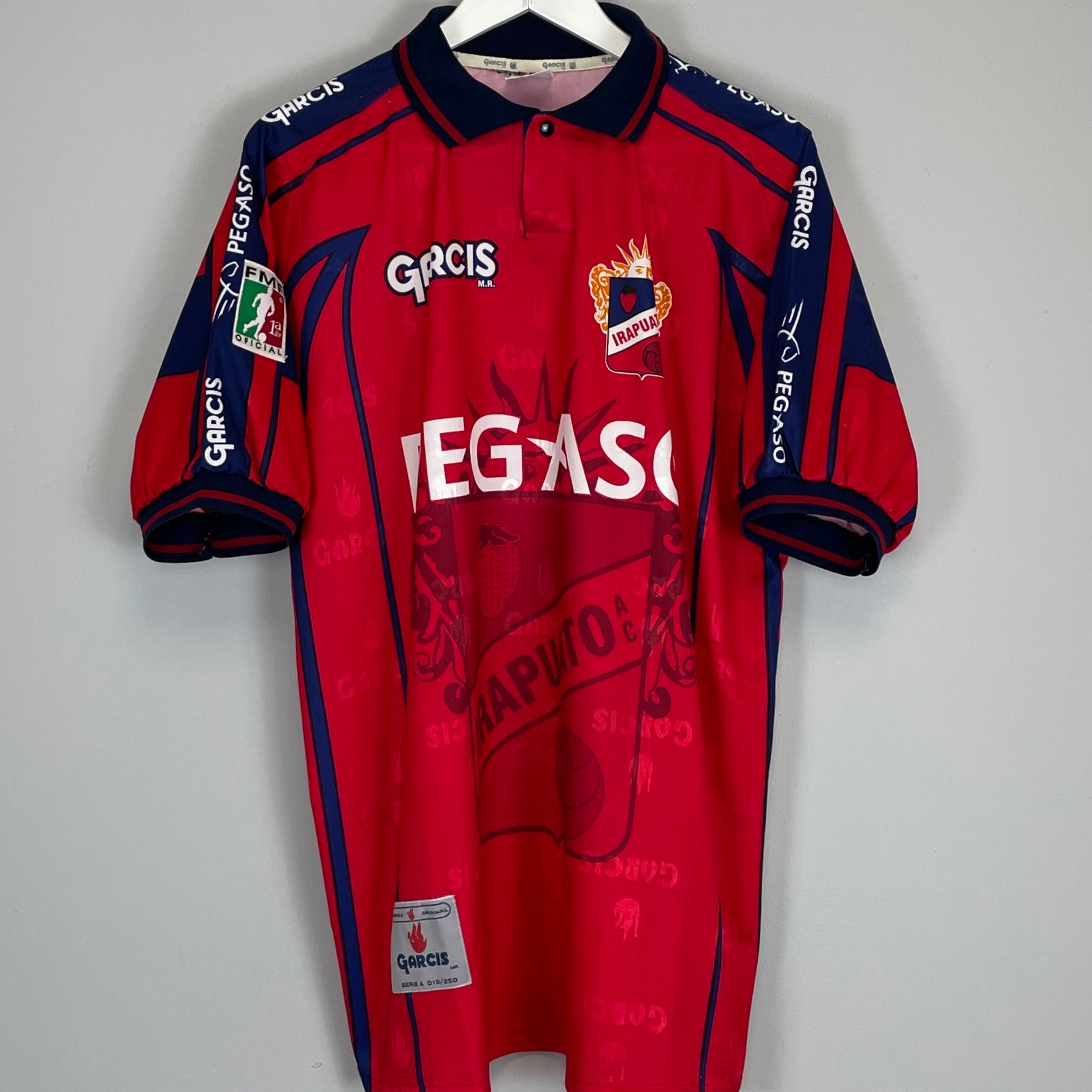 Shop 2000/01 IRAPUATO HOME SHIRT (XL) GARCIS, classic football shirts, vintage football shirts & retro soccer jerseys at Cult Kits