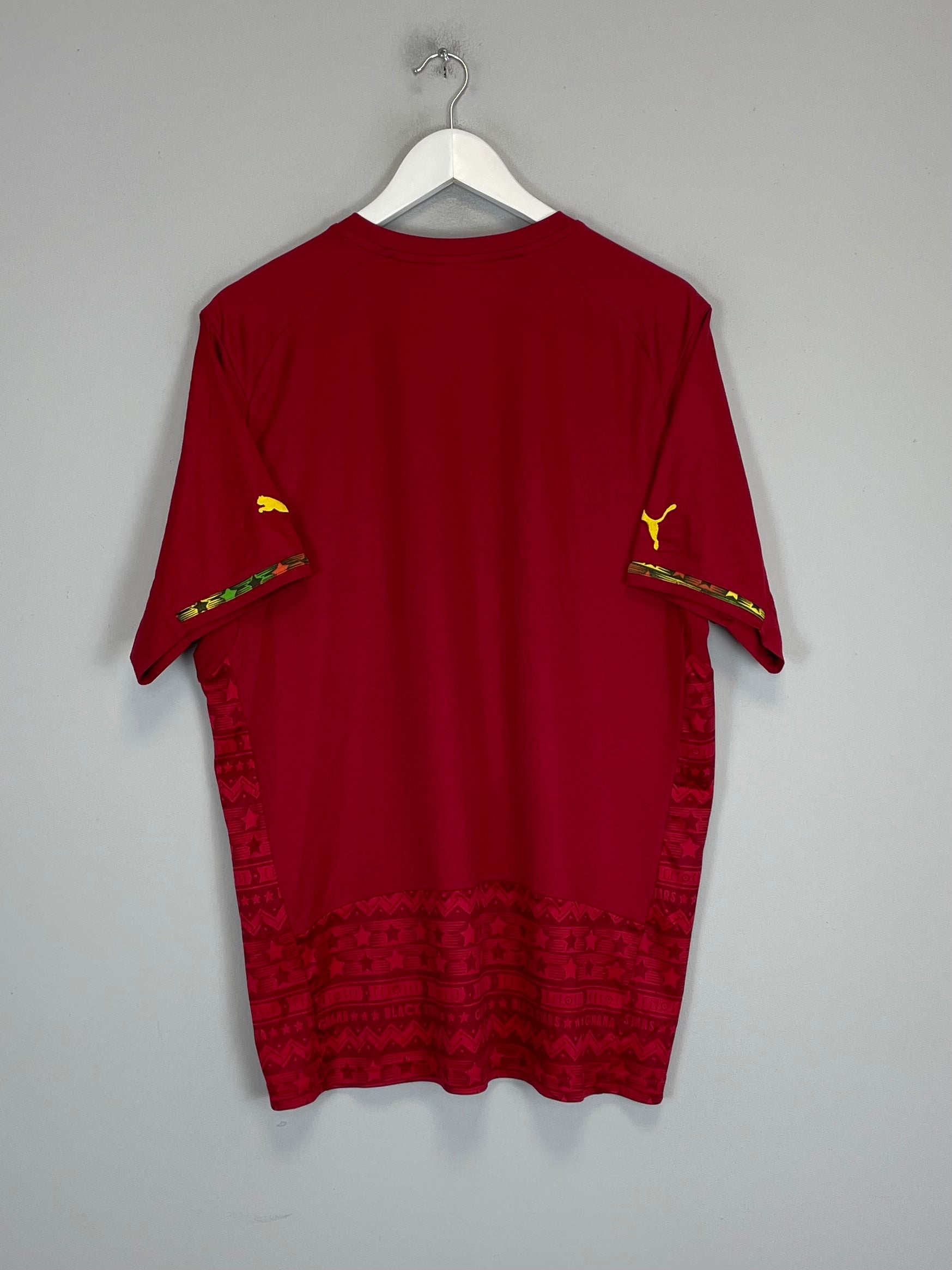 Shop 2014/15 GHANA AWAY SHIRT (L) PUMA, classic football shirts, vintage football shirts & retro soccer jerseys at Cult Kits