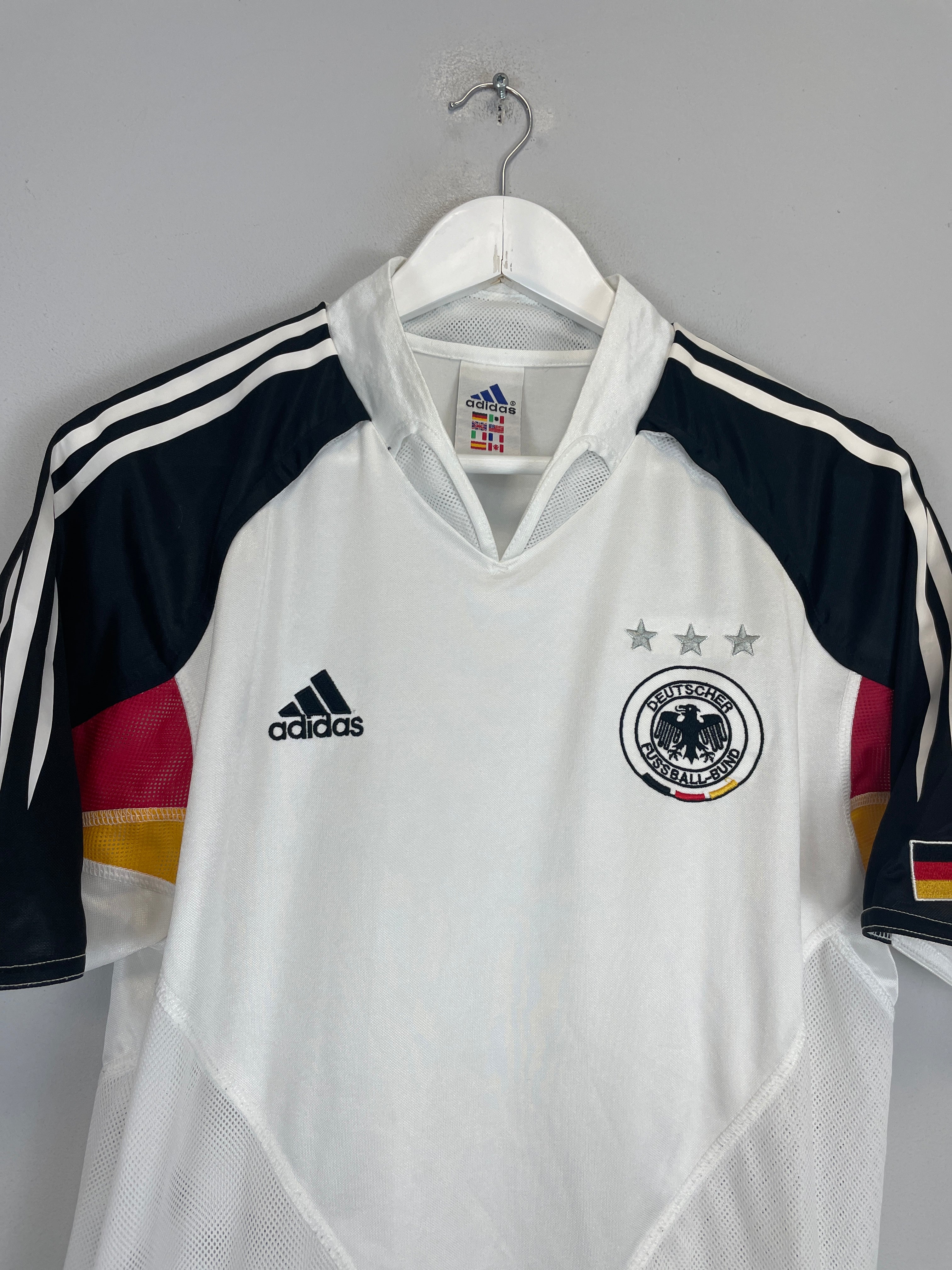 Shop 2004/05 GERMANY HOME SHIRT (M) ADIDAS, classic football shirts, vintage football shirts & retro soccer jerseys at Cult Kits