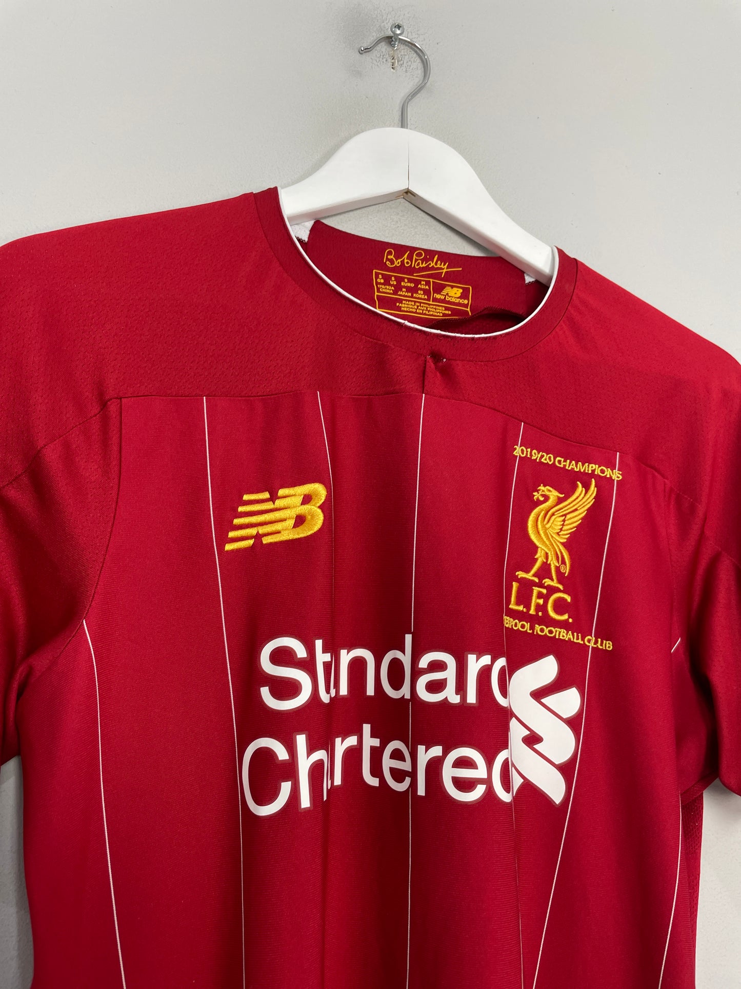 2019/20 LIVERPOOL CHAMPIONS #19 HOME SHIRT (S) NEW BALANCE