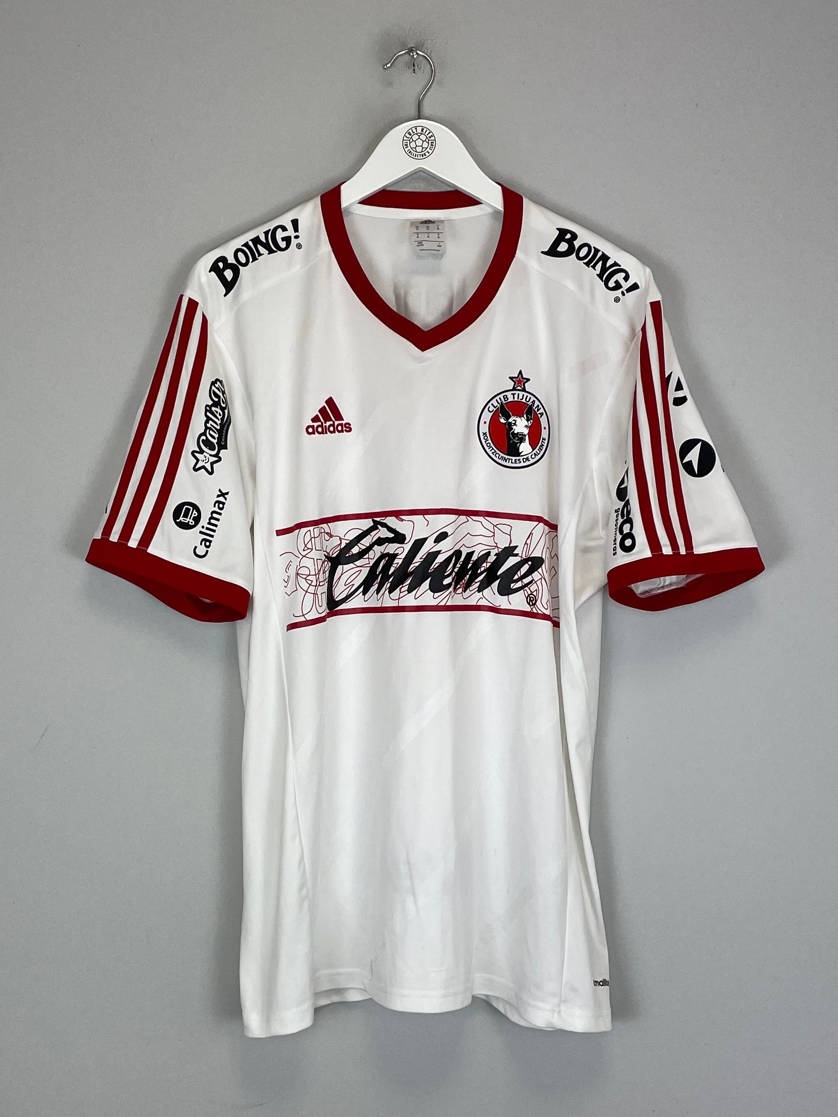 Shop 2015/16 CLUB TIJUANA AWAY SHIRT (XL) ADIDAS, classic football shirts, vintage football shirts & retro soccer jerseys at Cult Kits