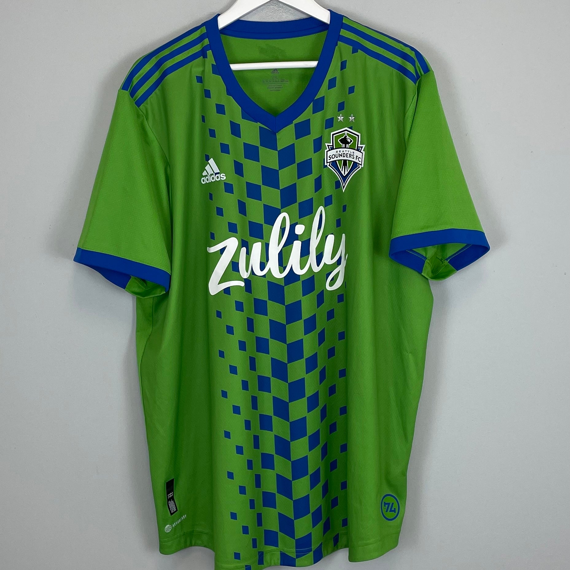 Shop 2022/23 SEATTLE SOUNDERS *AUTHENTIC* HOME SHIRT (XXL) ADIDAS, classic football shirts, vintage football shirts & retro soccer jerseys at Cult Kits