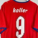 Shop 2008/09 CZECH REPUBLIC KOLLER #9 HOME SHIRT (XXL) PUMA, classic football shirts, vintage football shirts & retro soccer jerseys at Cult Kits