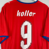 Shop 2008/09 CZECH REPUBLIC KOLLER #9 HOME SHIRT (XXL) PUMA, classic football shirts, vintage football shirts & retro soccer jerseys at Cult Kits