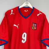 Shop 2008/09 CZECH REPUBLIC KOLLER #9 HOME SHIRT (XXL) PUMA, classic football shirts, vintage football shirts & retro soccer jerseys at Cult Kits