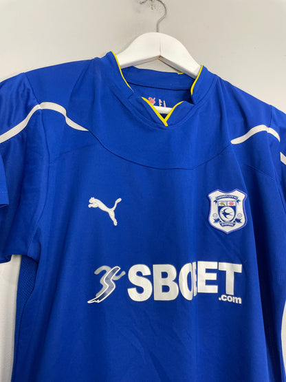 2010/11 CARDIFF CITY BURKE #11 HOME SHIRT (L.WOMENS) PUMA