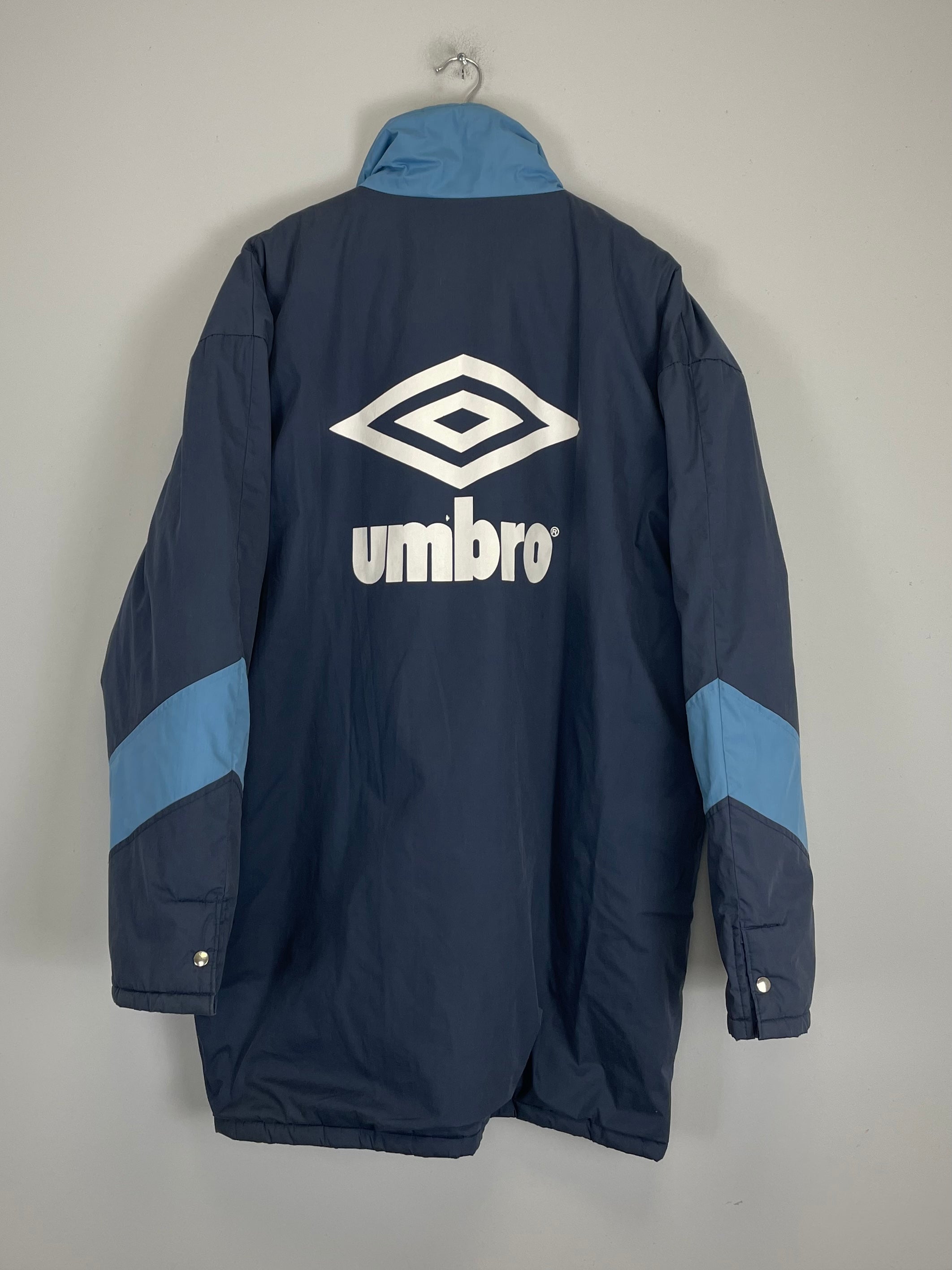 Shop 1991/92 UMBRO BENCHCOAT (XL), classic football shirts, vintage football shirts & retro soccer jerseys at Cult Kits