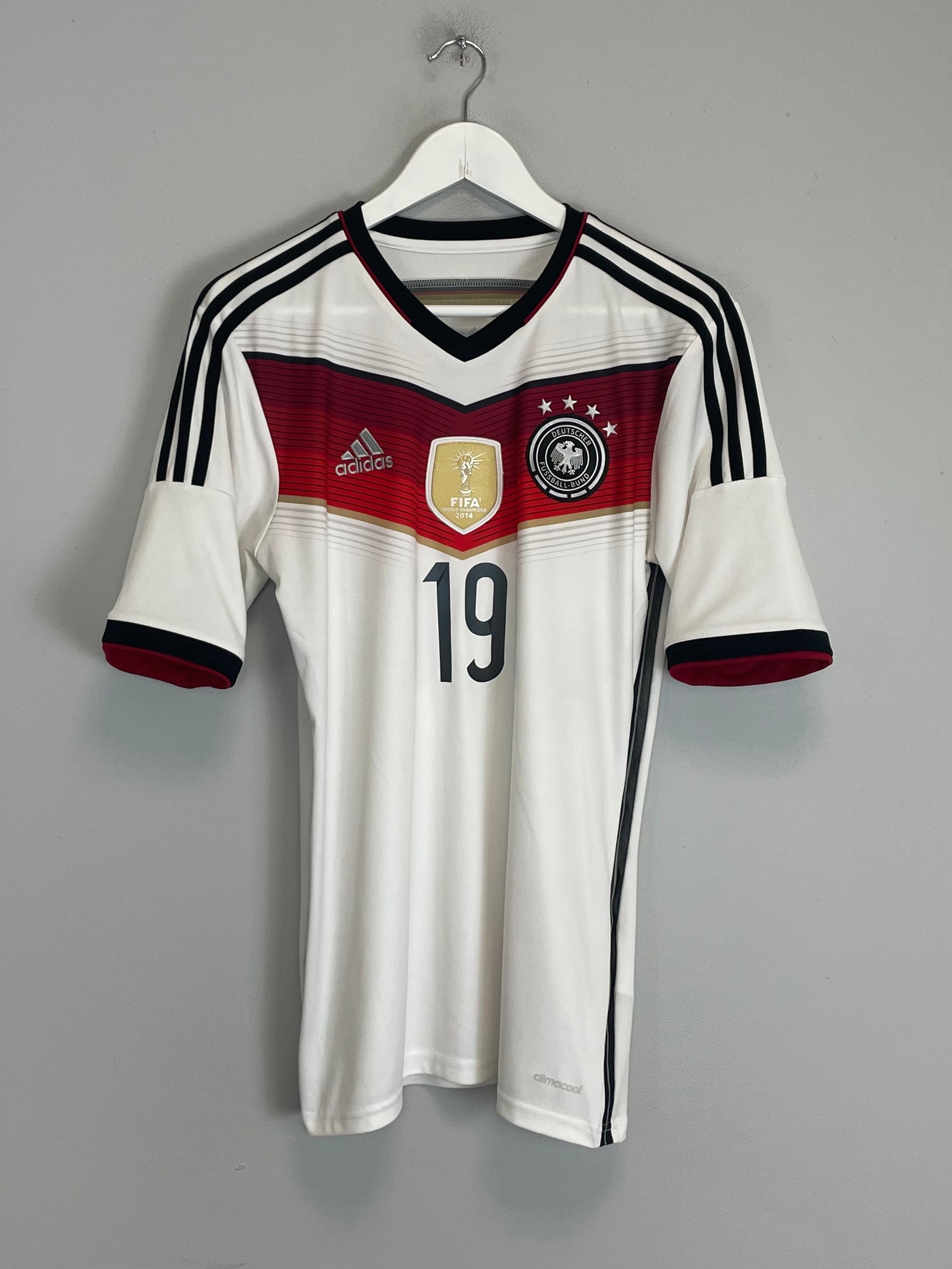 Shop 2014/15 GERMANY GOTZE #19 HOME SHIRT (S) ADIDAS, classic football shirts, vintage football shirts & retro soccer jerseys at Cult Kits