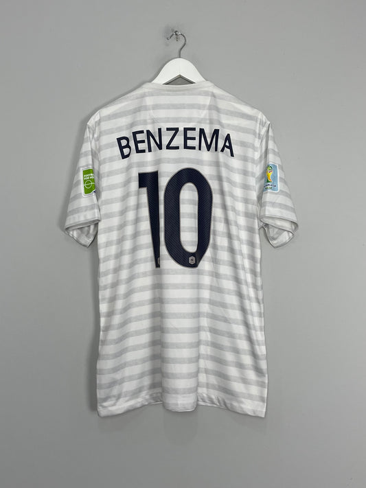 2014/15 FRANCE BENZEMA #10 AWAY SHIRT (XL) NIKE