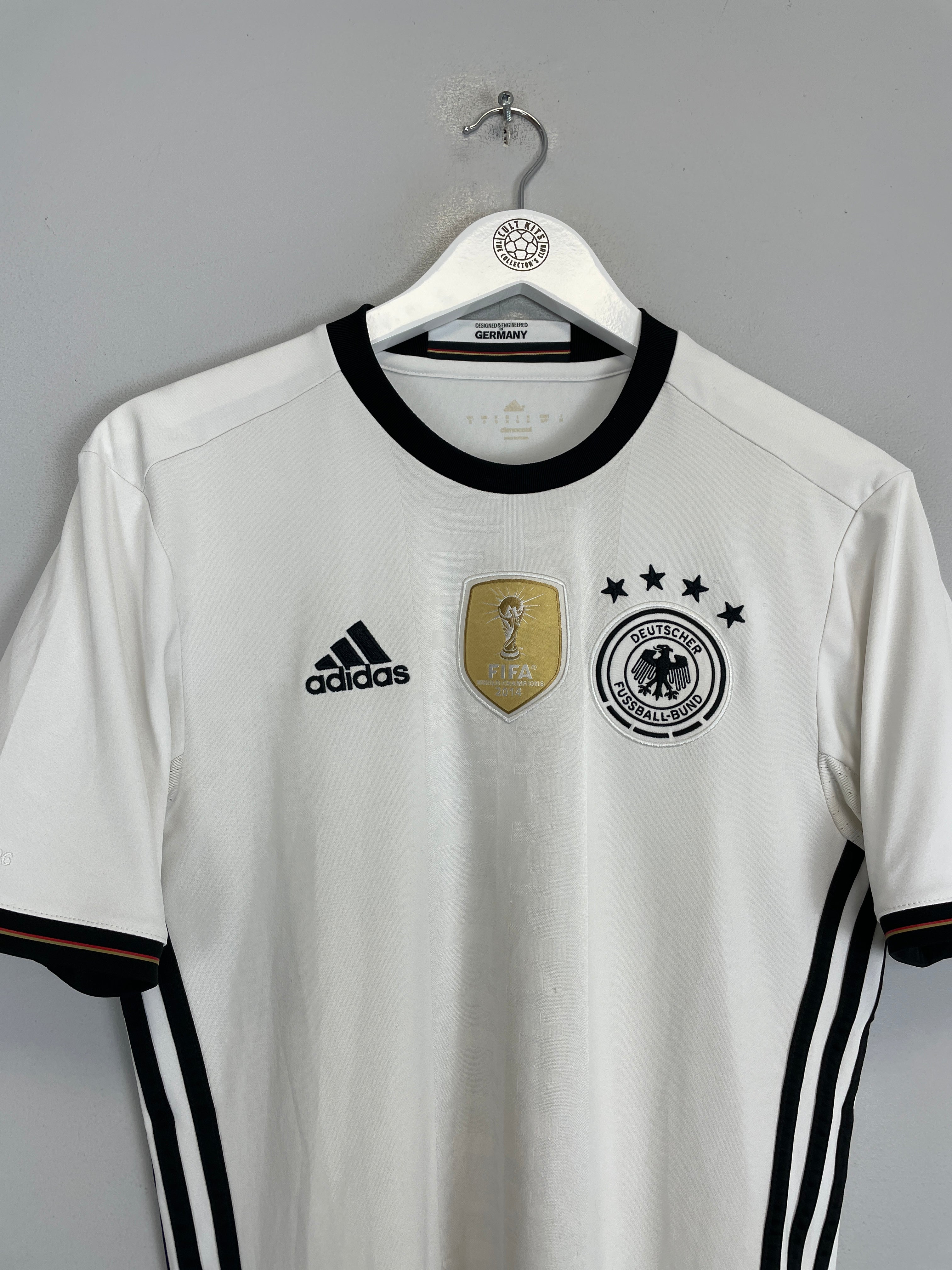 Shop 2016/17 GERMANY HOME SHIRT (S) ADIDAS, classic football shirts, vintage football shirts & retro soccer jerseys at Cult Kits