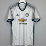 Shop 2016/17 MANCHESTER UNITED IBRAHIMOVIC #9 THIRD SHIRT (L) ADIDAS, classic football shirts, vintage football shirts & retro soccer jerseys at Cult Kits