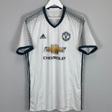 Shop 2016/17 MANCHESTER UNITED IBRAHIMOVIC #9 THIRD SHIRT (L) ADIDAS, classic football shirts, vintage football shirts & retro soccer jerseys at Cult Kits
