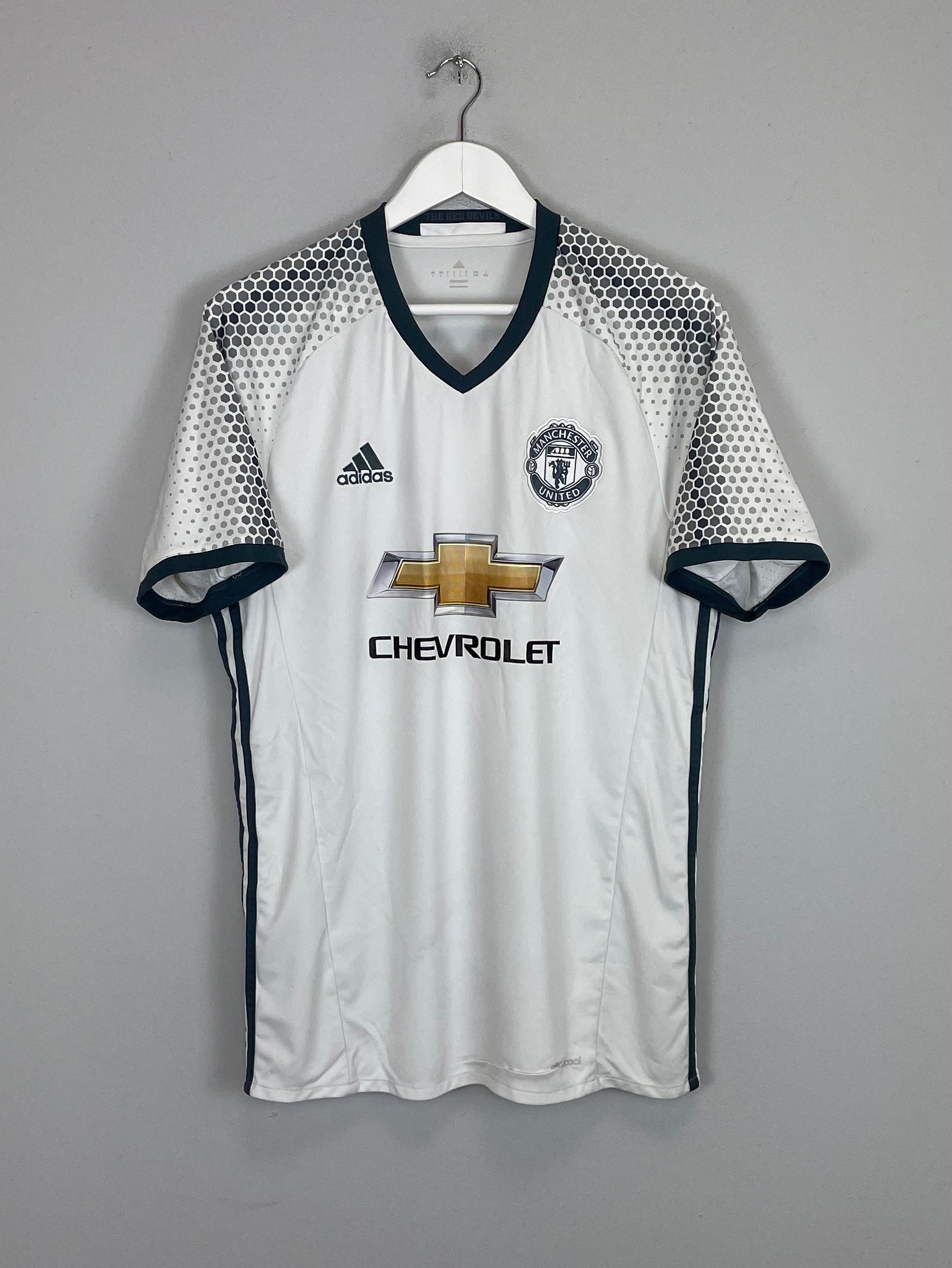 Shop 2016/17 MANCHESTER UNITED IBRAHIMOVIC #9 THIRD SHIRT (L) ADIDAS, classic football shirts, vintage football shirts & retro soccer jerseys at Cult Kits