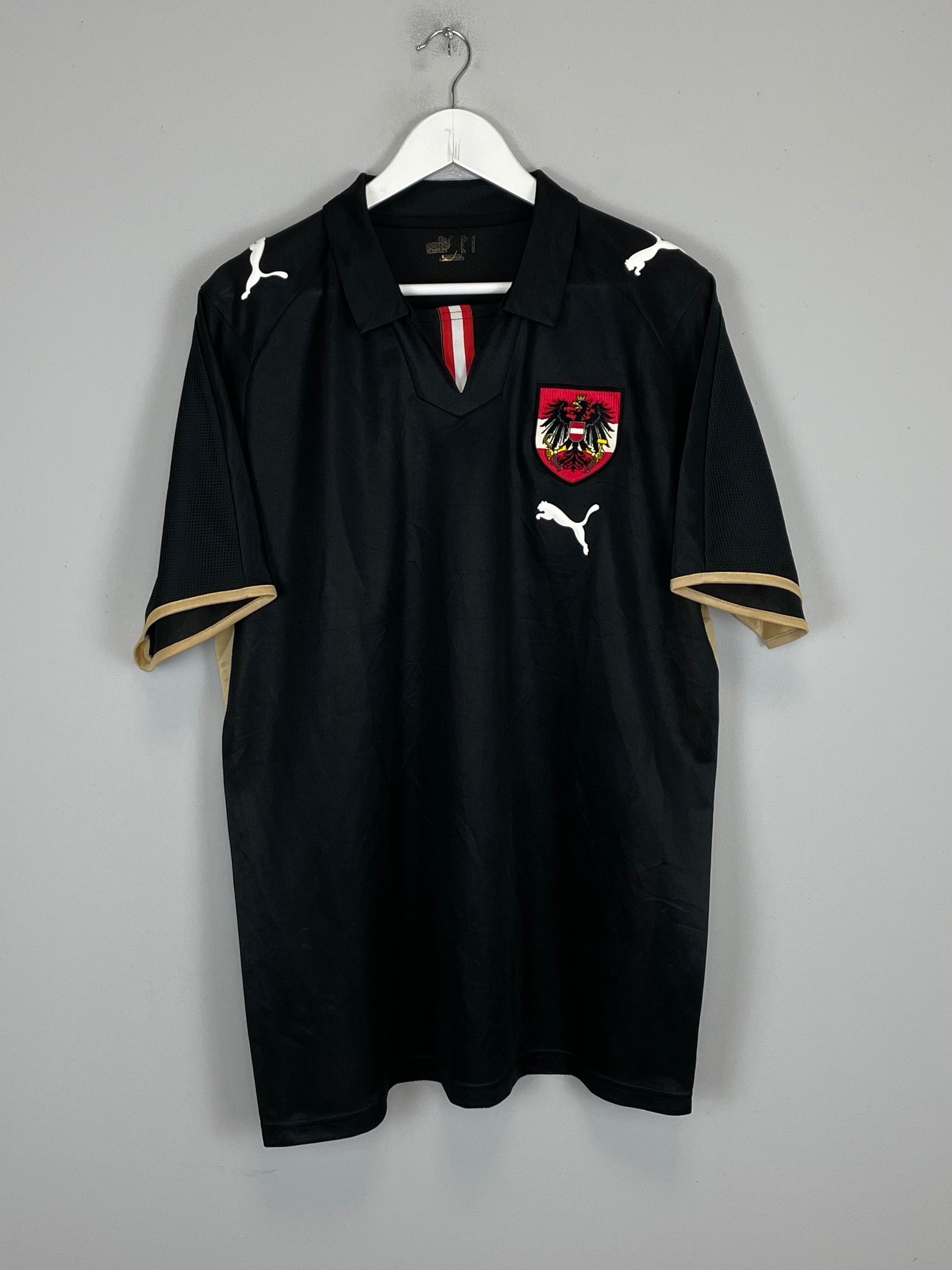 Shop 2008/09 AUSTRIA AWAY SHIRT (L) PUMA, classic football shirts, vintage football shirts & retro soccer jerseys at Cult Kits