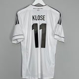 Shop 2012/13 GERMANY KLOSE #11 HOME SHIRT (M) ADIDAS, classic football shirts, vintage football shirts & retro soccer jerseys at Cult Kits