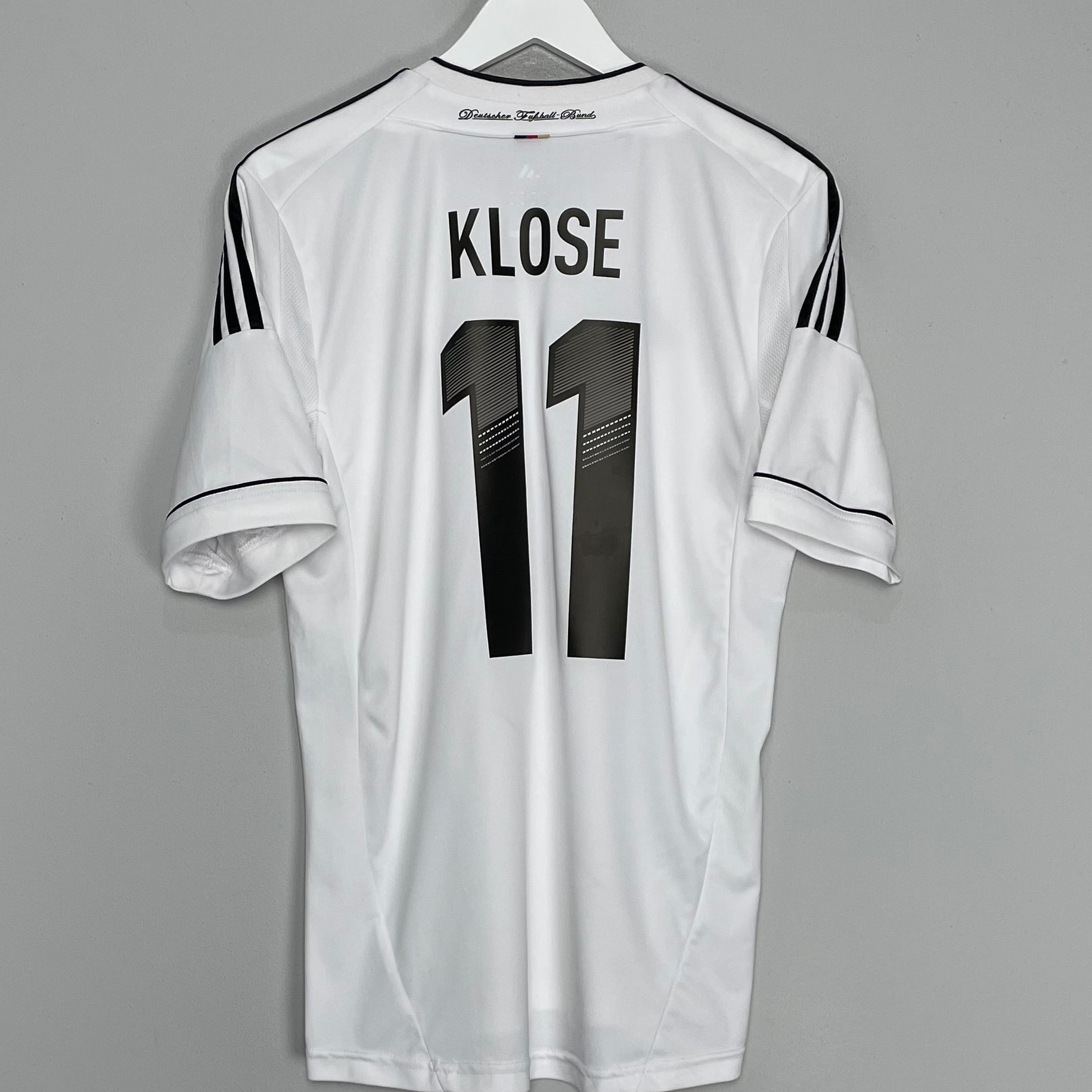 Shop 2012/13 GERMANY KLOSE #11 HOME SHIRT (M) ADIDAS, classic football shirts, vintage football shirts & retro soccer jerseys at Cult Kits