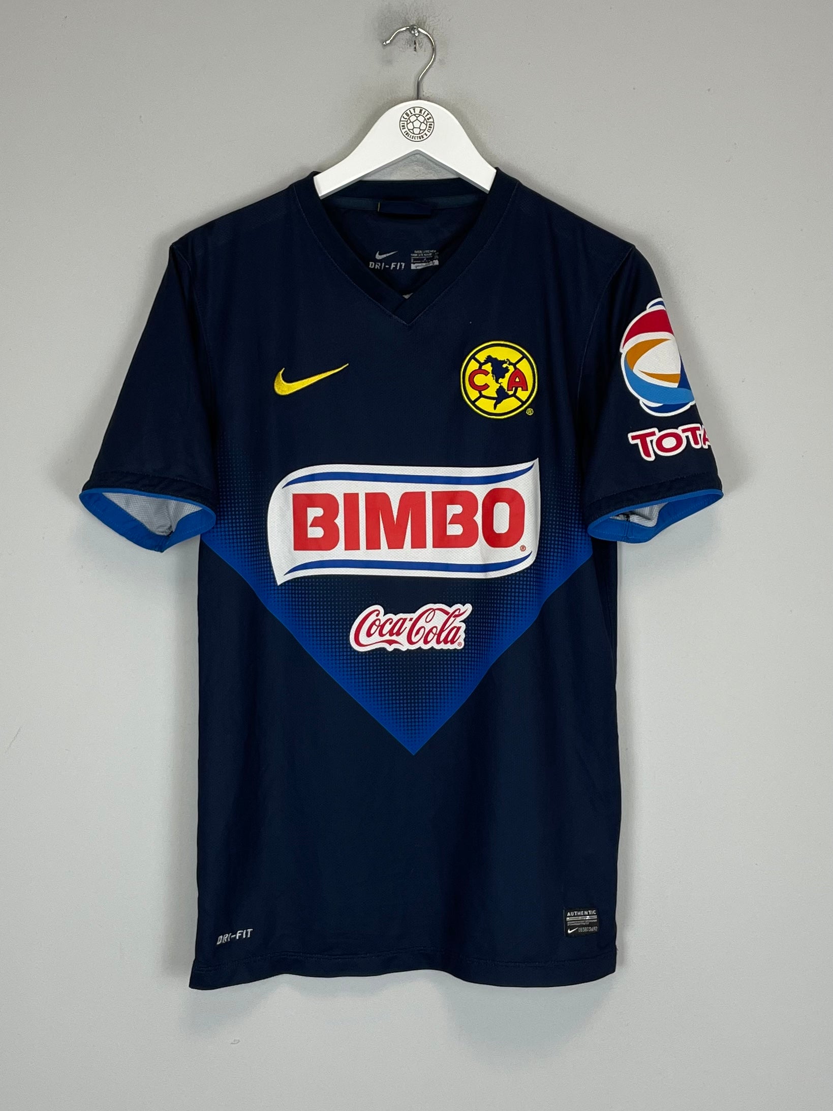 Shop 2013/14 CLUB AMERICA AWAY SHIRT (S) NIKE, classic football shirts, vintage football shirts & retro soccer jerseys at Cult Kits