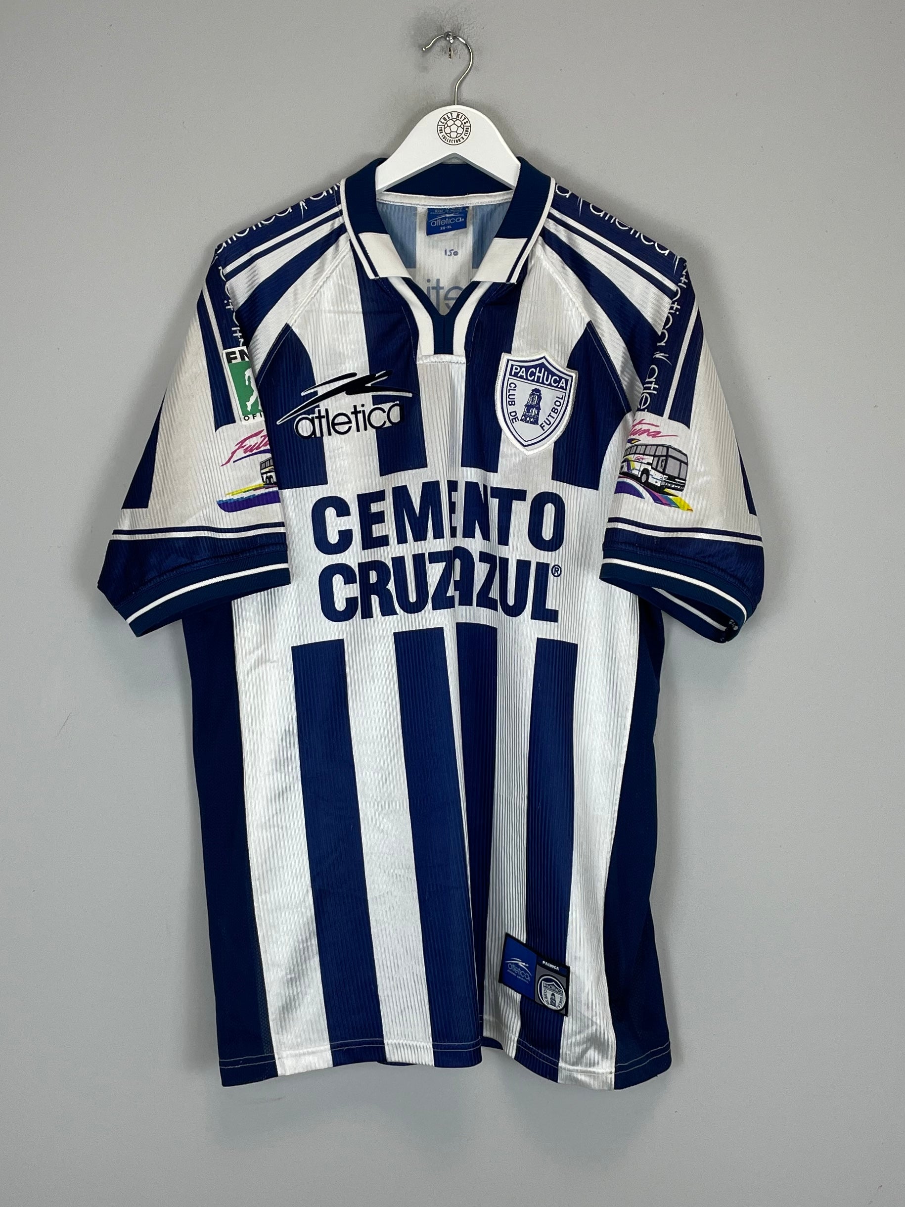Shop 1999/00 PACHUCA HOME SHIRT (XL) ATLETICA, classic football shirts, vintage football shirts & retro soccer jerseys at Cult Kits