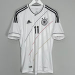 Shop 2012/13 GERMANY KLOSE #11 HOME SHIRT (M) ADIDAS, classic football shirts, vintage football shirts & retro soccer jerseys at Cult Kits