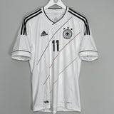 Shop 2012/13 GERMANY KLOSE #11 HOME SHIRT (M) ADIDAS, classic football shirts, vintage football shirts & retro soccer jerseys at Cult Kits