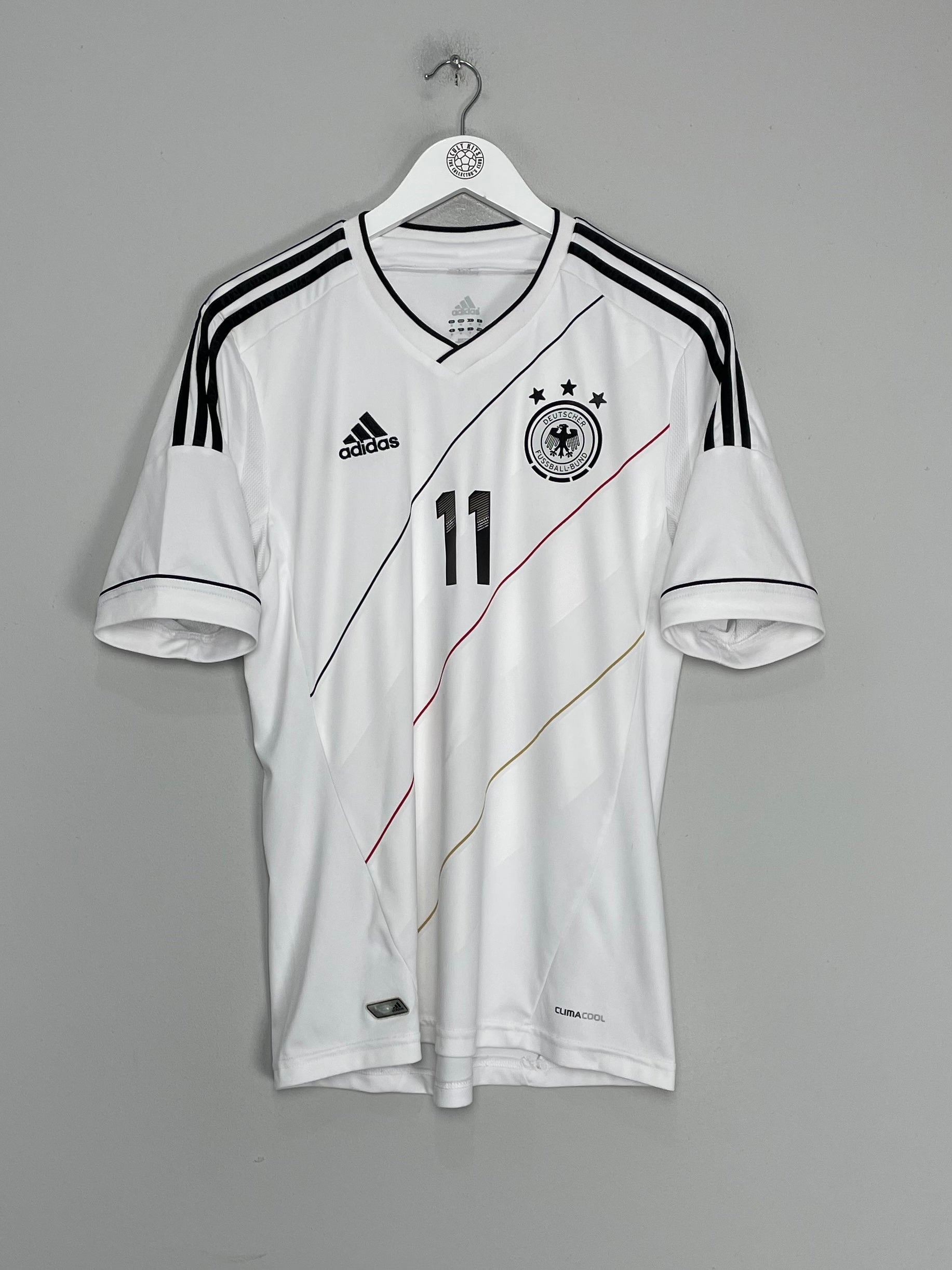 Shop 2012/13 GERMANY KLOSE #11 HOME SHIRT (M) ADIDAS, classic football shirts, vintage football shirts & retro soccer jerseys at Cult Kits