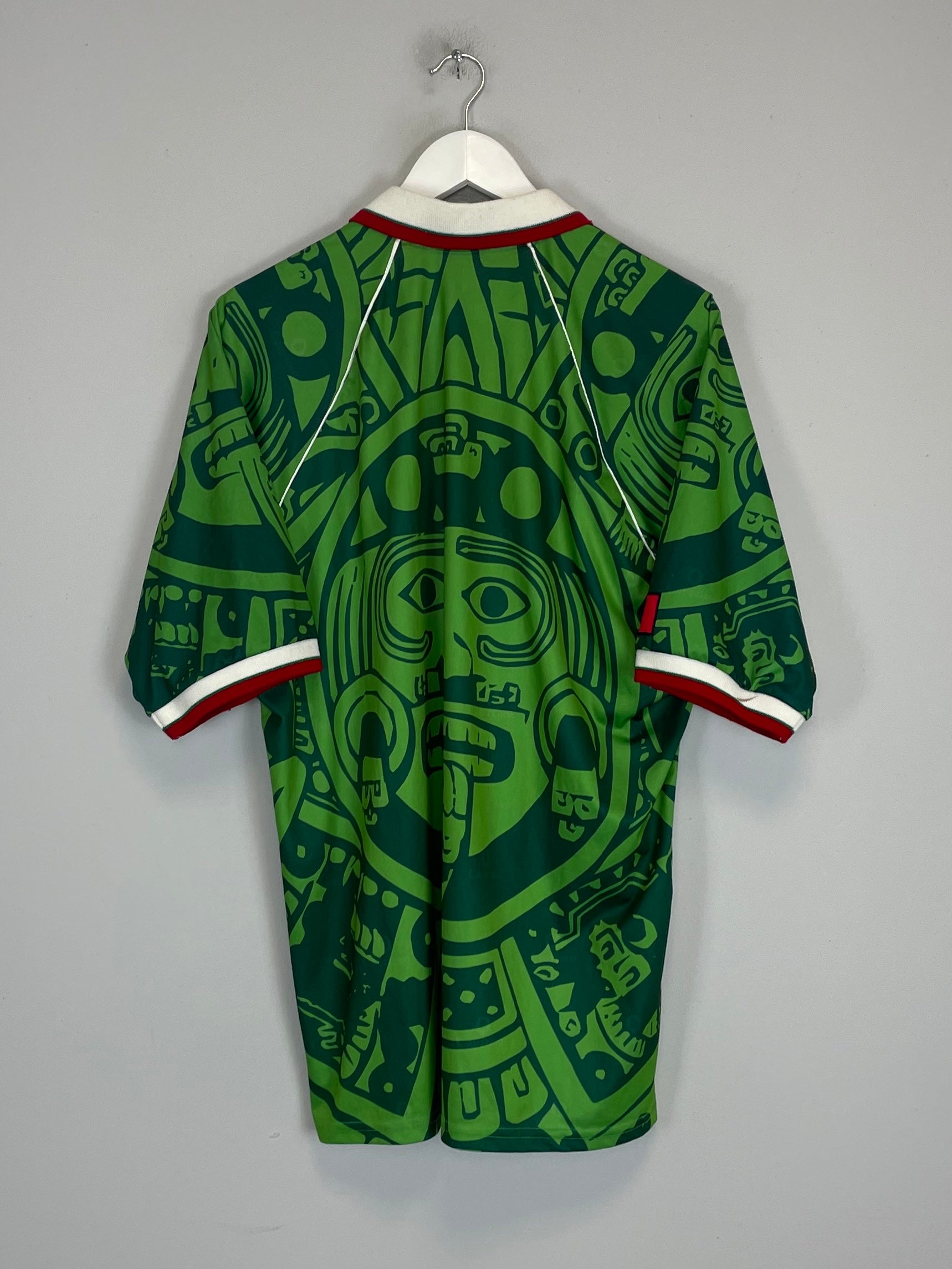 Shop 1998 MEXICO FAN SHIRT (L) CRUZEIRO, classic football shirts, vintage football shirts & retro soccer jerseys at Cult Kits