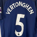 Shop 2017/18 TOTTENHAM VERTONGHEN #5 AWAY SHIRT (L) NIKE, classic football shirts, vintage football shirts & retro soccer jerseys at Cult Kits