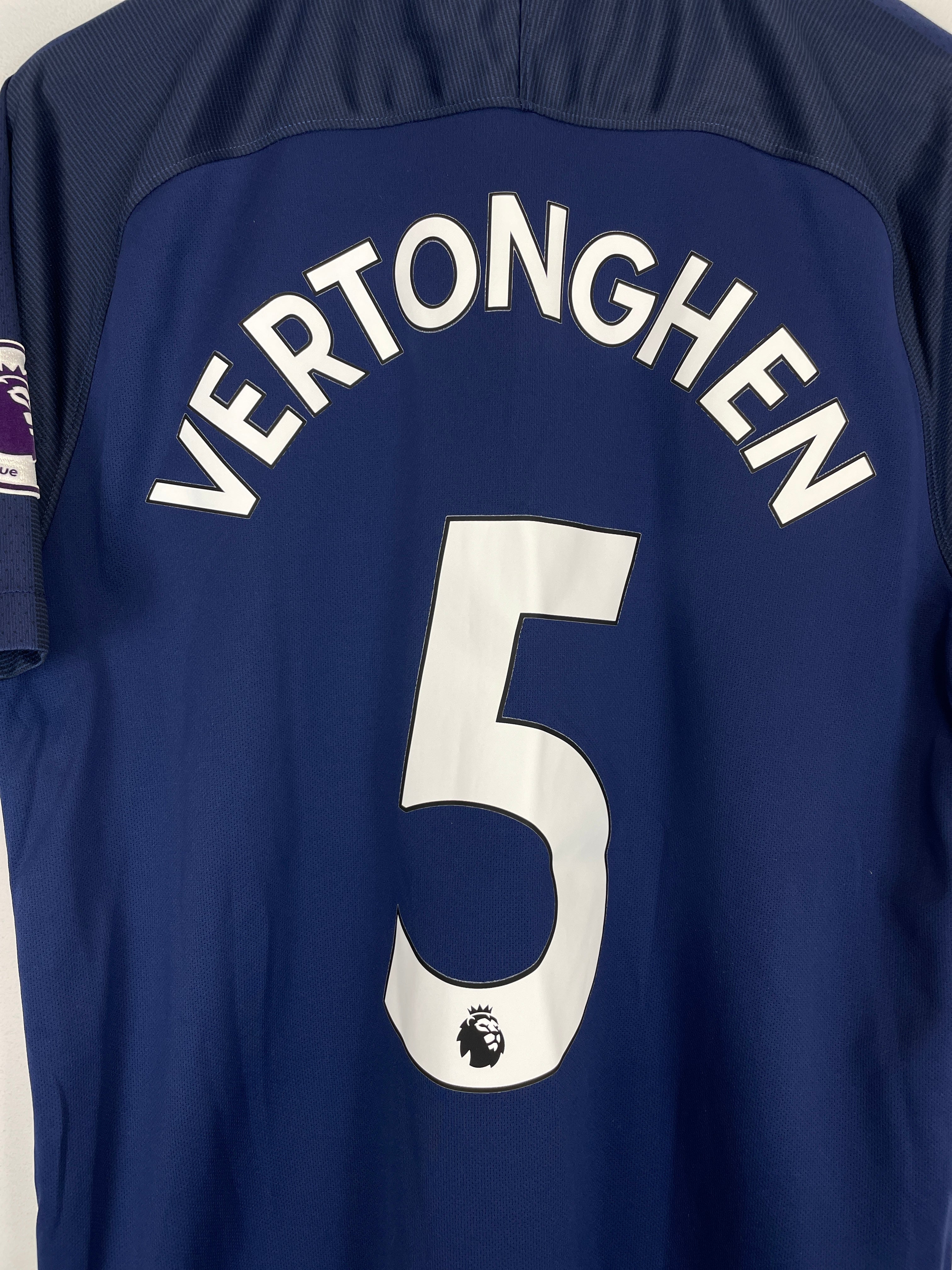 Shop 2017/18 TOTTENHAM VERTONGHEN #5 AWAY SHIRT (L) NIKE, classic football shirts, vintage football shirts & retro soccer jerseys at Cult Kits