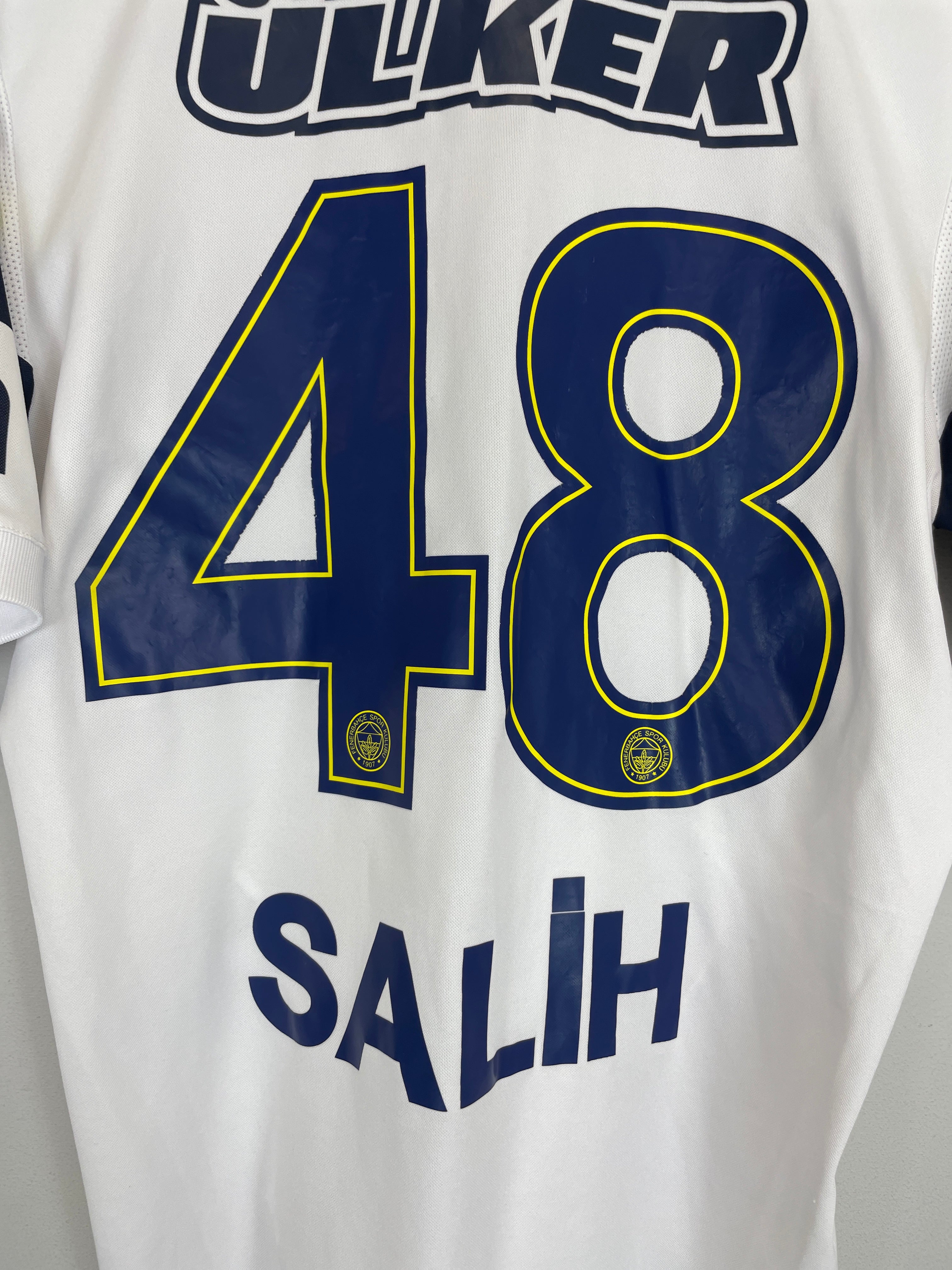 Shop 2013/14 FENEBAHCE SALIH #48 AWAY SHIRT (M) ADIDAS, classic football shirts, vintage football shirts & retro soccer jerseys at Cult Kits