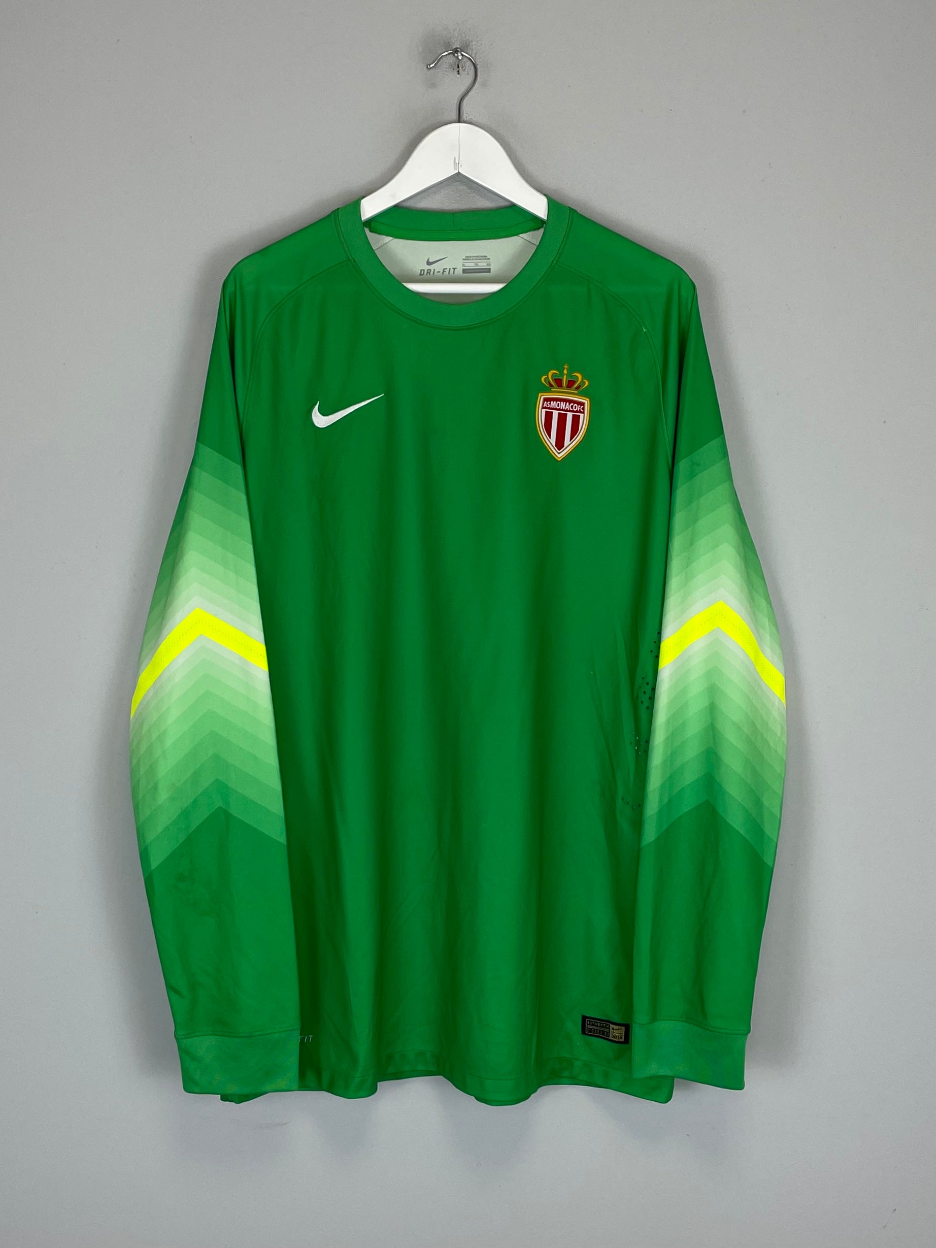 2014/15 MONACO *PLAYER ISSUE* GK SHIRT (XL) NIKE
