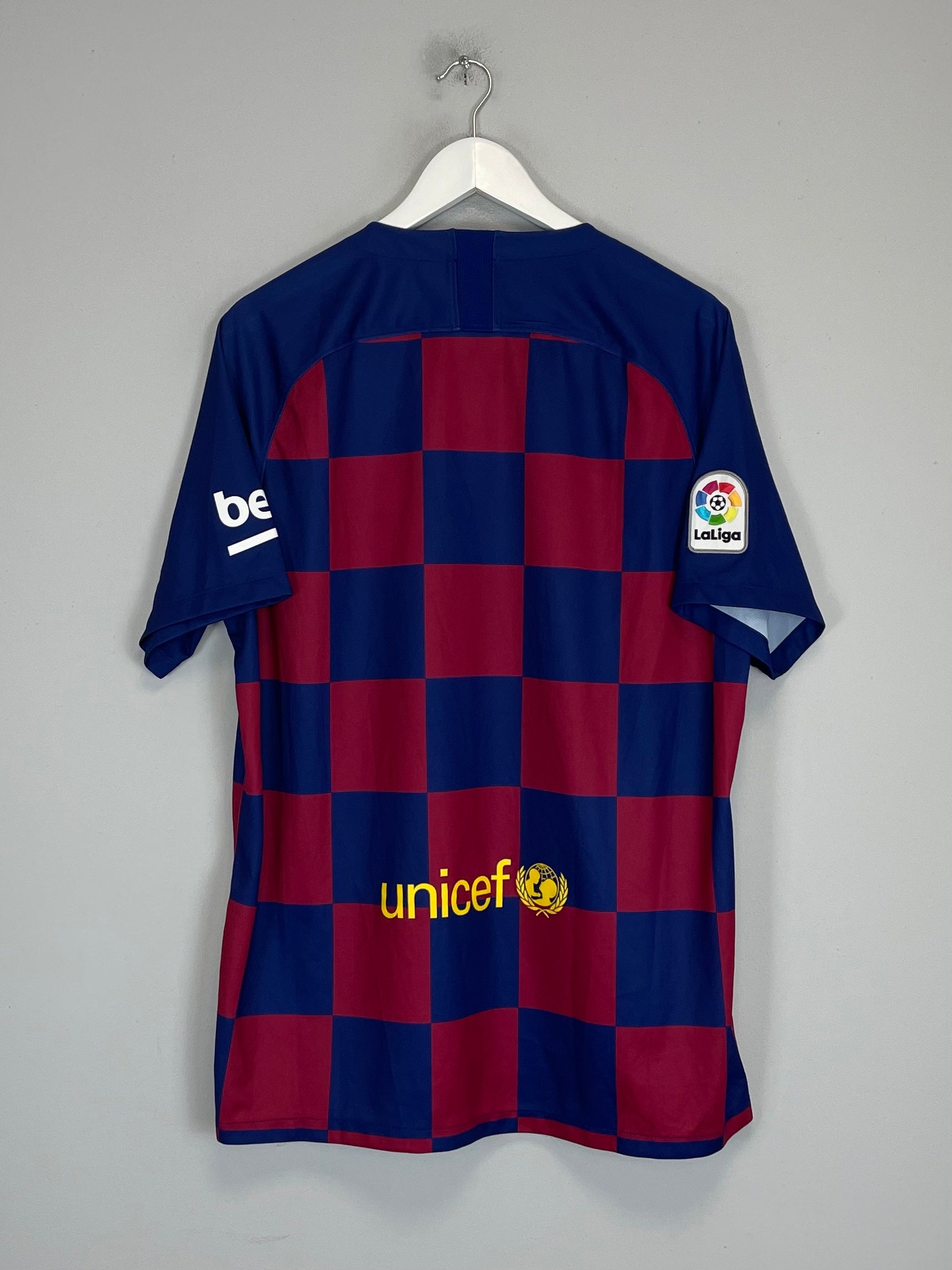 Shop 2019/20 BARCELONA HOME SHIRT (XL) NIKE, classic football shirts, vintage football shirts & retro soccer jerseys at Cult Kits