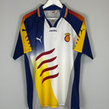 Shop 2002 CATALUNYA HOME SHIRT (M) PUMA, classic football shirts, vintage football shirts & retro soccer jerseys at Cult Kits