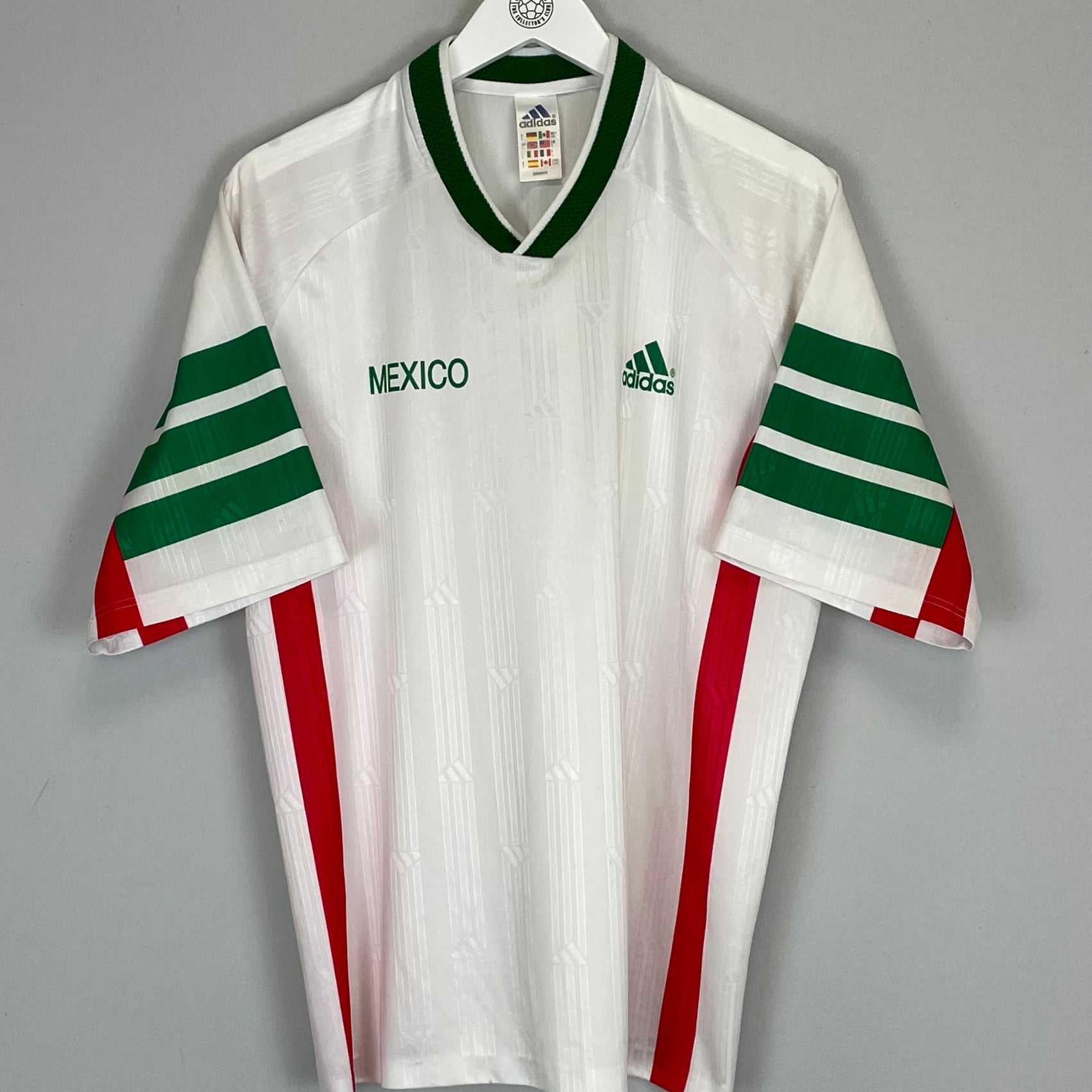 Shop 1999 MEXICO OLYMPIC SHIRT (L) ADIDAS, classic football shirts, vintage football shirts & retro soccer jerseys at Cult Kits