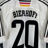 1998/00 GERMANY BIERHOFF #20 HOME SHIRT (L) ADIDAS