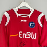 2005/07 KARLSRUHER *SIGNED* AWAY SHIRT (XL) JAKO
