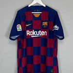 Shop 2019/20 BARCELONA HOME SHIRT (XL) NIKE, classic football shirts, vintage football shirts & retro soccer jerseys at Cult Kits