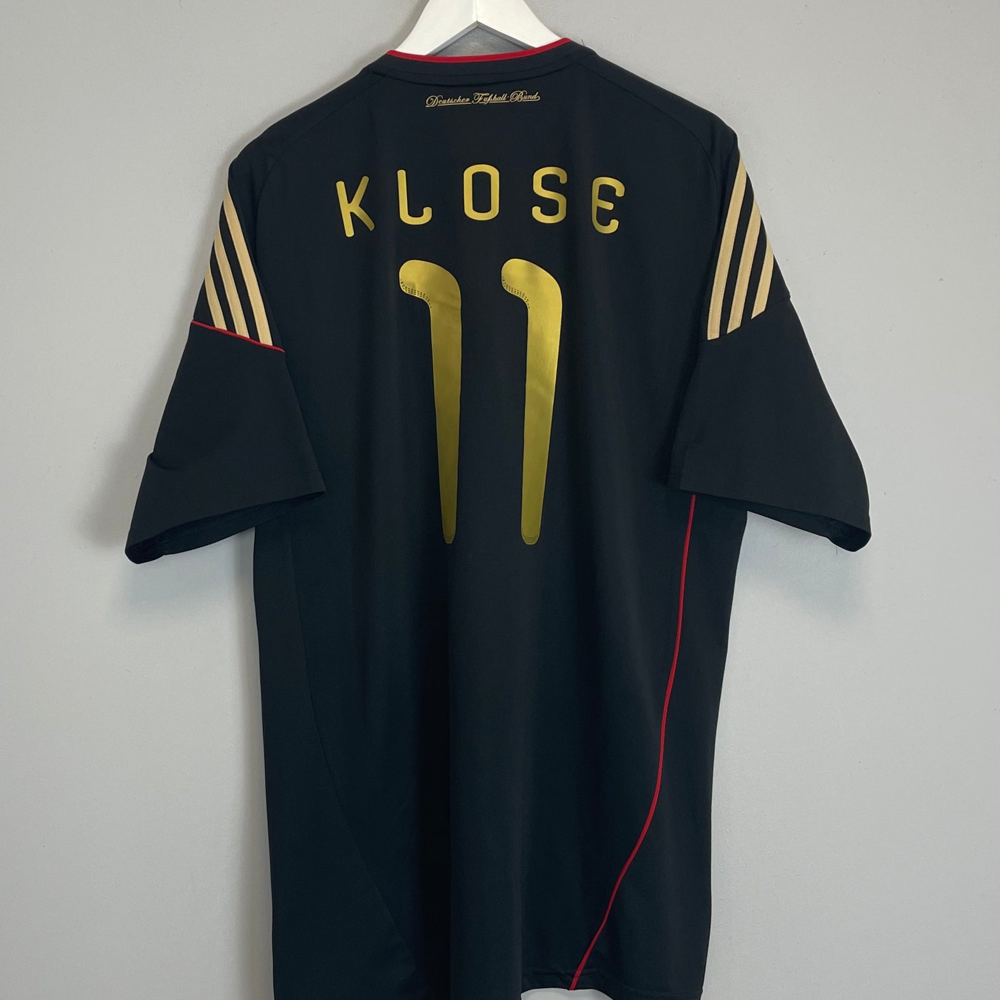 Shop 2010/11 GERMANY KLOSE #11 AWAY SHIRT (XL) ADIDAS, classic football shirts, vintage football shirts & retro soccer jerseys at Cult Kits