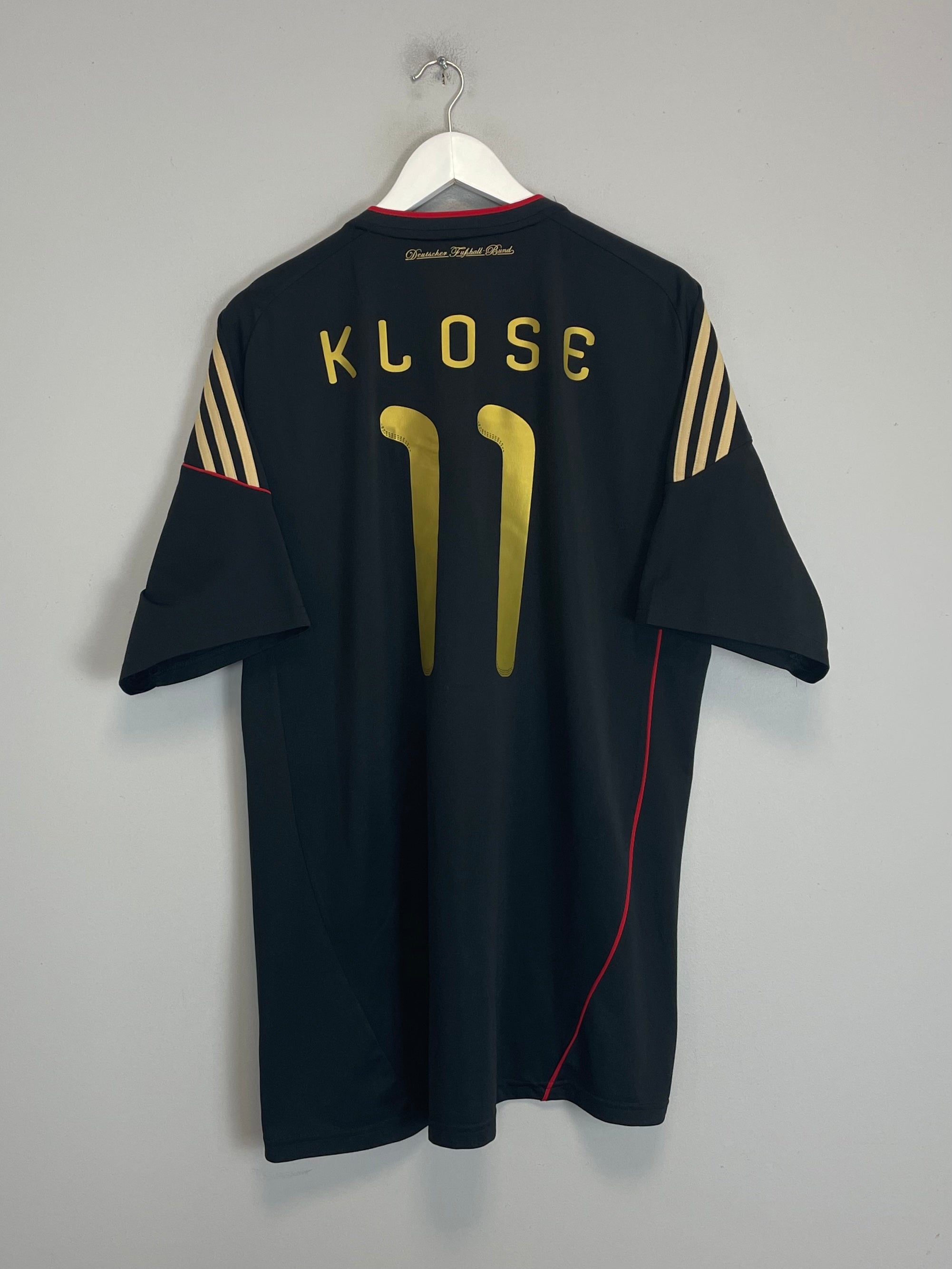 2010/11 GERMANY KLOSE #11 AWAY SHIRT (XL) ADIDAS