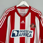 Shop 2012/13 SUNDERLAND HOME SHIRT (XXL) ADIDAS, classic football shirts, vintage football shirts & retro soccer jerseys at Cult Kits